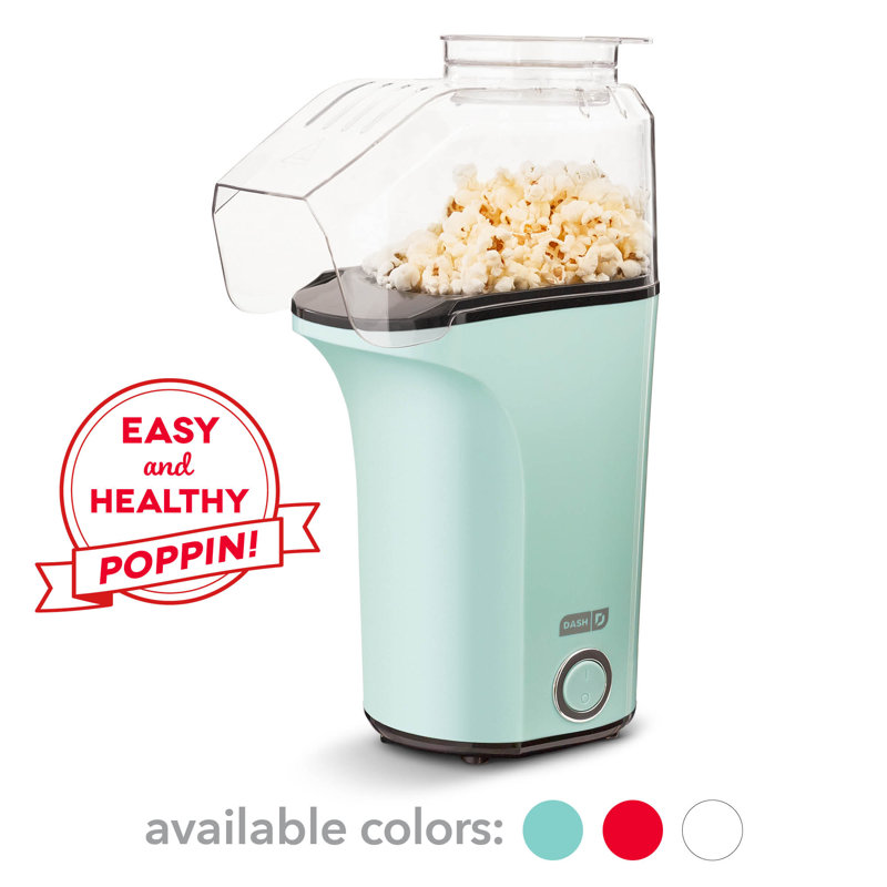 DASH Fresh 16 Cooked Cup Hot Air Popcorn Popper & Reviews Wayfair